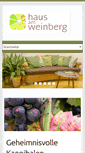 Mobile Screenshot of hotel-haus-am-weinberg.de